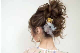 おだんご　ヘアアレンジ