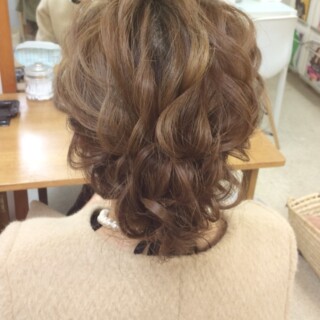 ルーズ　ヘアセット